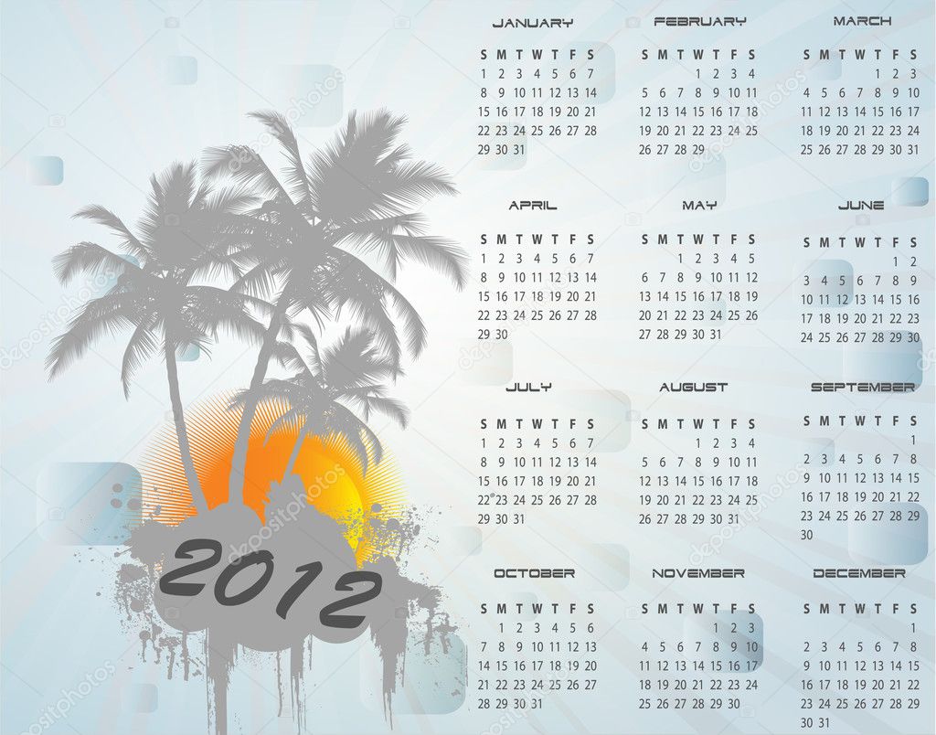 2012 calendar
