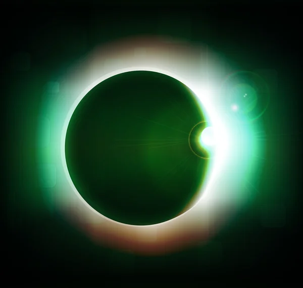Diseño del eclipse — Foto de Stock