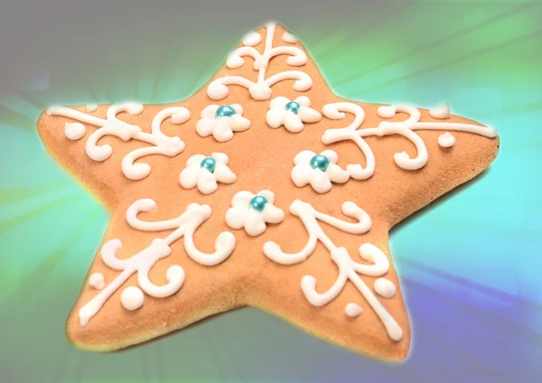 Vánoční cookie — Stock fotografie