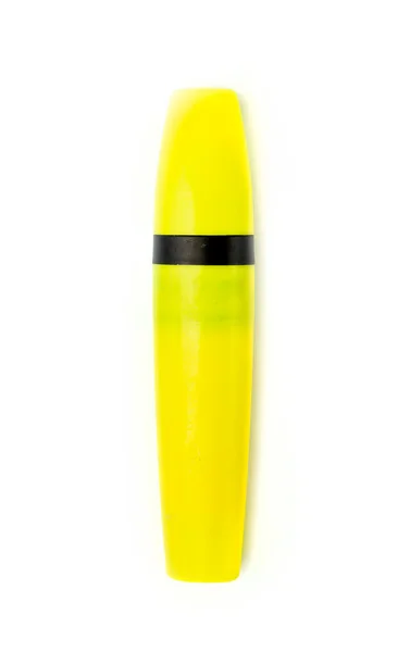 노란색 형광펜 — 스톡 사진