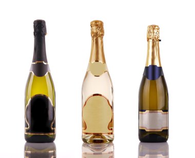 Champagne bottles clipart