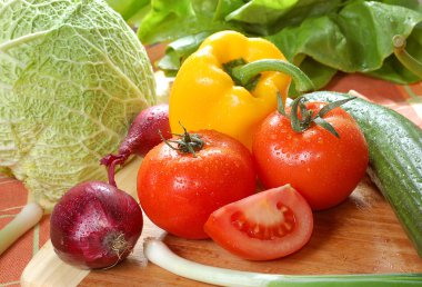 Fresh Vegetables clipart