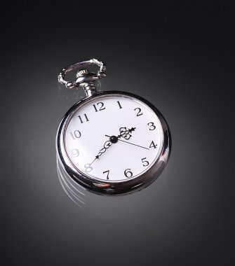 An old pocket watch clipart