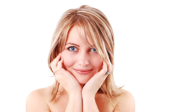 stock image Portrait of beautiful young girl