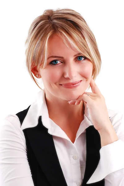 stock image Young business woman