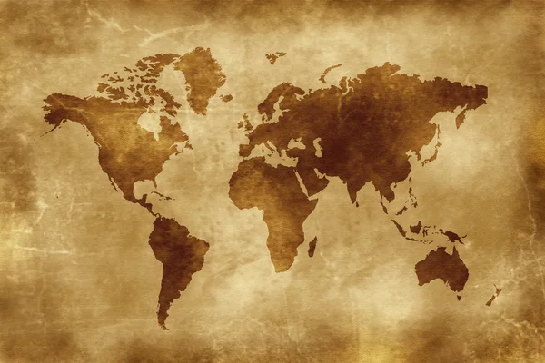 Карта мира — стоковое фото