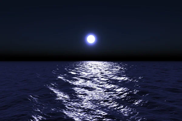 Лунный свет — стоковое фото
