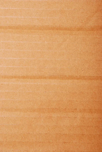 Hnědé corrugate karton — Stock fotografie