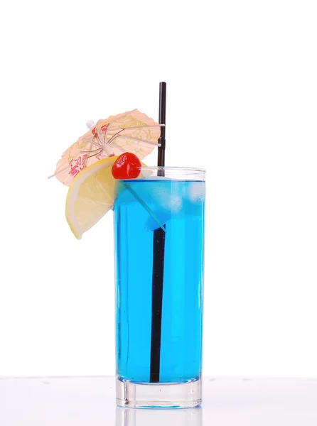 Blå cocktail — Stockfoto