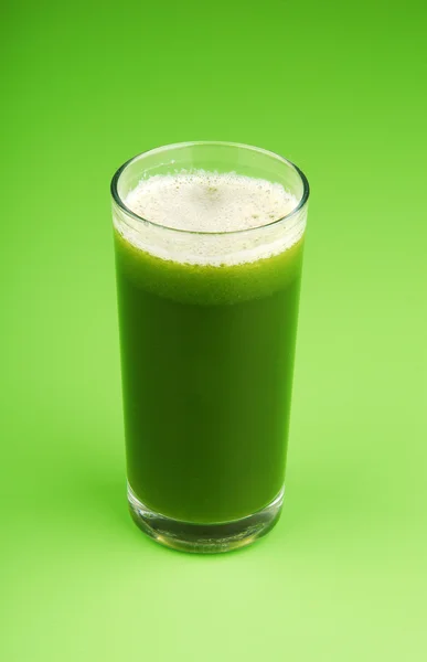 Zelený zeleninový koktejl — Stock fotografie