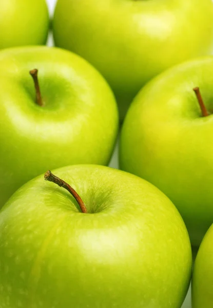 stock image Fresh green apples