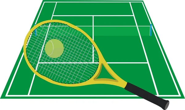 Теннис — стоковый вектор