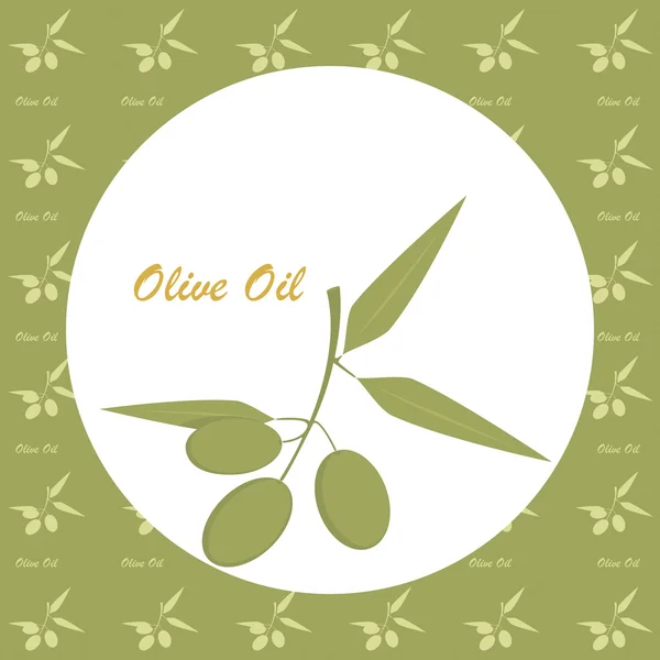 Olive Oil — Stock Vector
