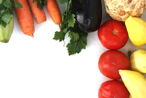 Antecedentes de verduras frescas —  Fotos de Stock