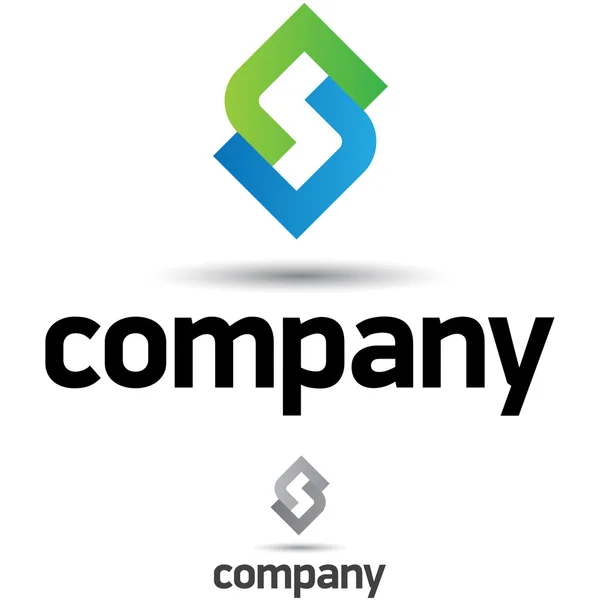 Plantilla de diseño de logotipo corporativo — Archivo Imágenes Vectoriales