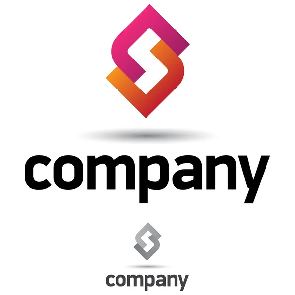 Modello di design logo aziendale — Vettoriale Stock