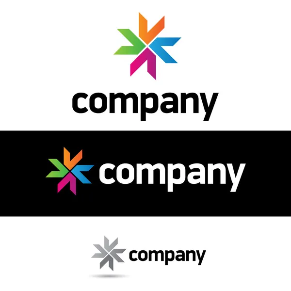 Corporate Logo Design Template — Stock Vector
