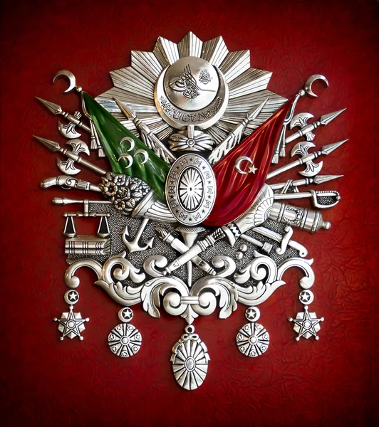 Герб Османской империи — стоковое фото