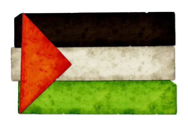 팔레스타인 깃발 콜라주 — 스톡 사진