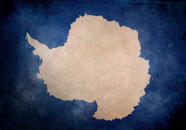 Антарктический гранж-флаг — стоковое фото