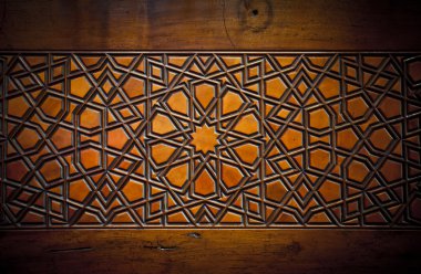 Wooden Ornate Texture clipart