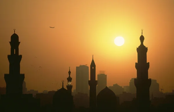 El Cairo puesta de sol — Foto de Stock