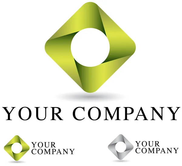 Design de logotipo corporativo — Vetor de Stock