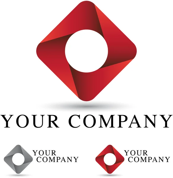 Design de logotipo corporativo — Vetor de Stock