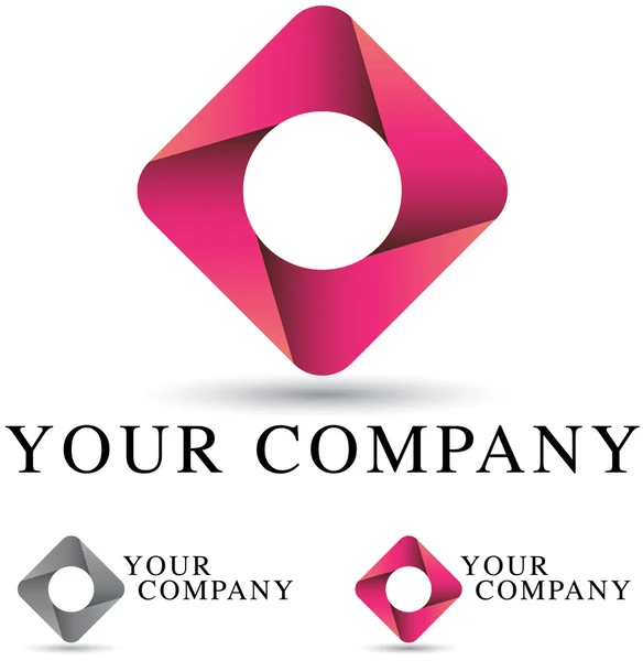 Logo de l'entreprise design — Image vectorielle