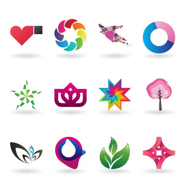 現代のロゴとアイコン コレクション — ストックベクタ