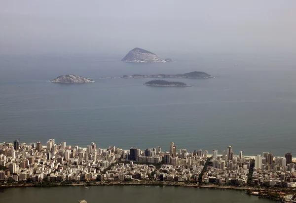 View of Rio de Janeiro from the Cristo Redentor — Stock Photo, Image