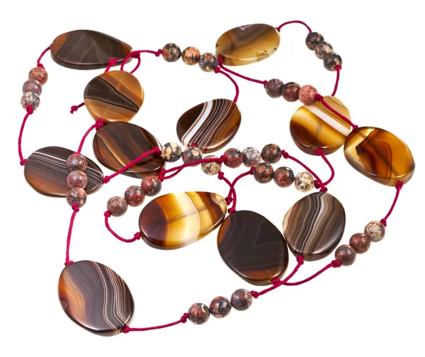 Agate lady's bead — Stock Photo, Image