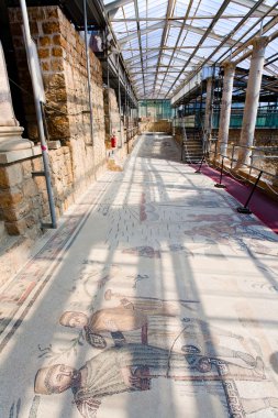 iç antik villa romana del casale, Sicilya