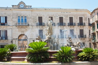 Via archimede, syracuse üzerinde çeşme