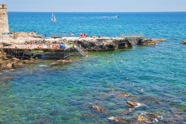 Urban beach, syracuse, İtalya