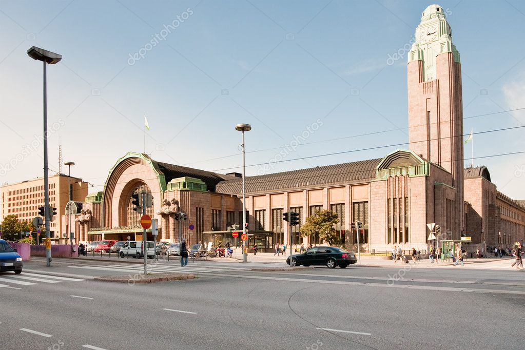 Rautatieasema (Central Railway Station) in Helsinki, Stock Photo by  ©vvoennyy 7218213