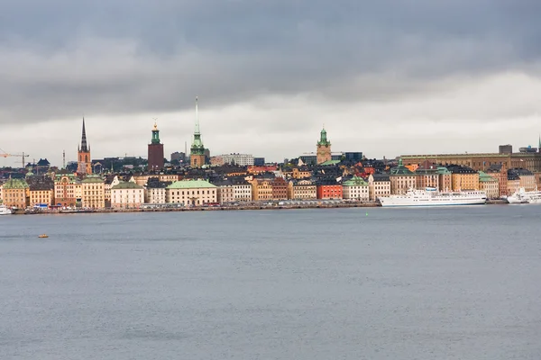 Вид на Гамла Стан, Стокгольм — стоковое фото