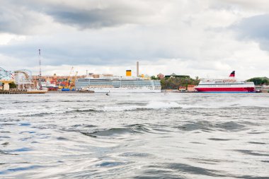 cruise liner Stockholm Deniz Terminali