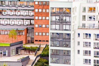 Municipal houses in Stockholm