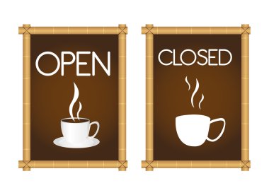 coffee signs clipart