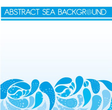 abstract sea background clipart