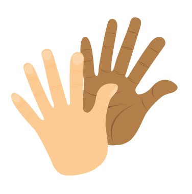 hi 5 clipart