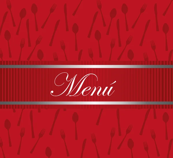 Restaurant carte desing — Image vectorielle