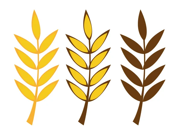 Мультфільм пшениці — стоковий вектор