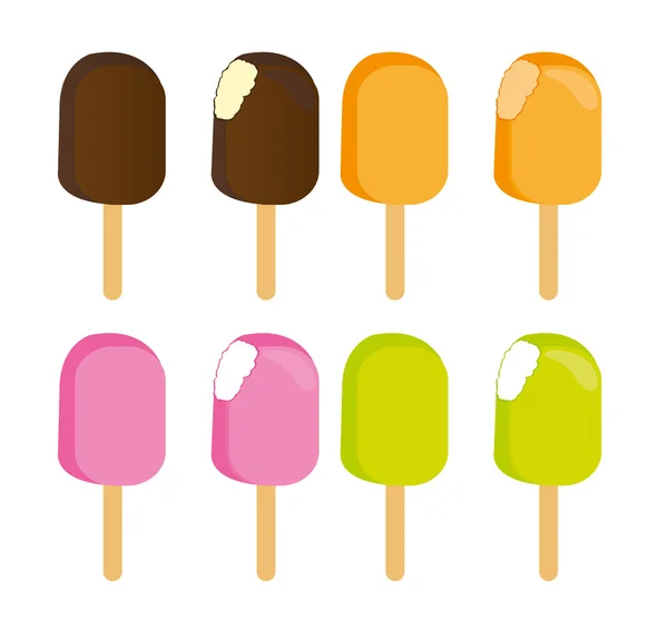 stock vector ice cream