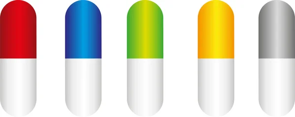 Pilules fond — Image vectorielle