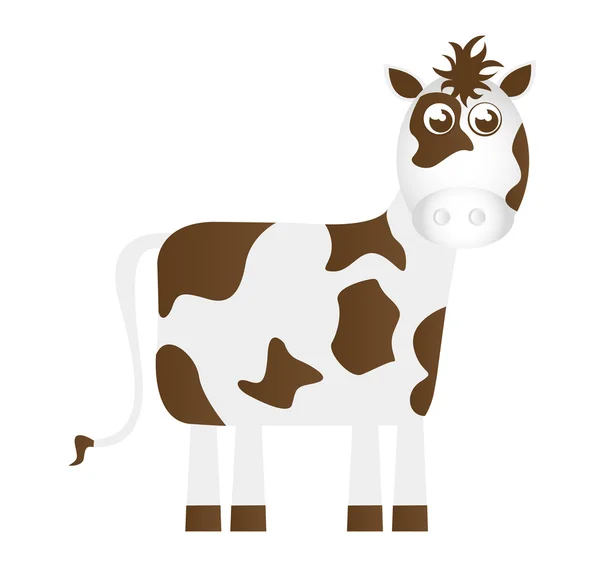 Caricature de vache — Image vectorielle