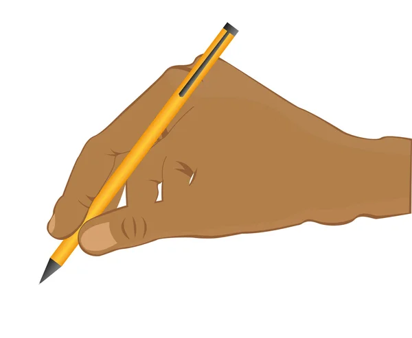 Hand writing — Stock Vector