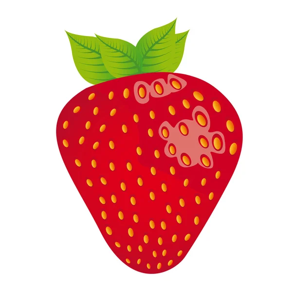 草莓味 — 图库矢量图片