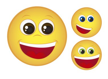 happy face clipart